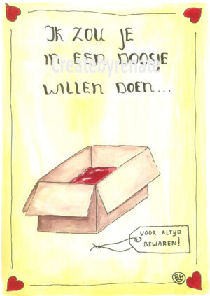 Ik zou je in een doosje willen doen Nr. 42