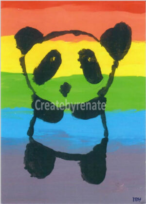 Panda Regenboog Nr. 54 (merel)